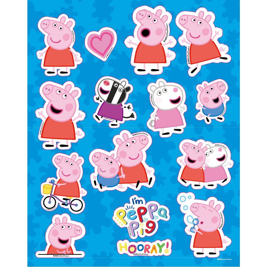 Gurli Gris malebog med klistermærker og tusser