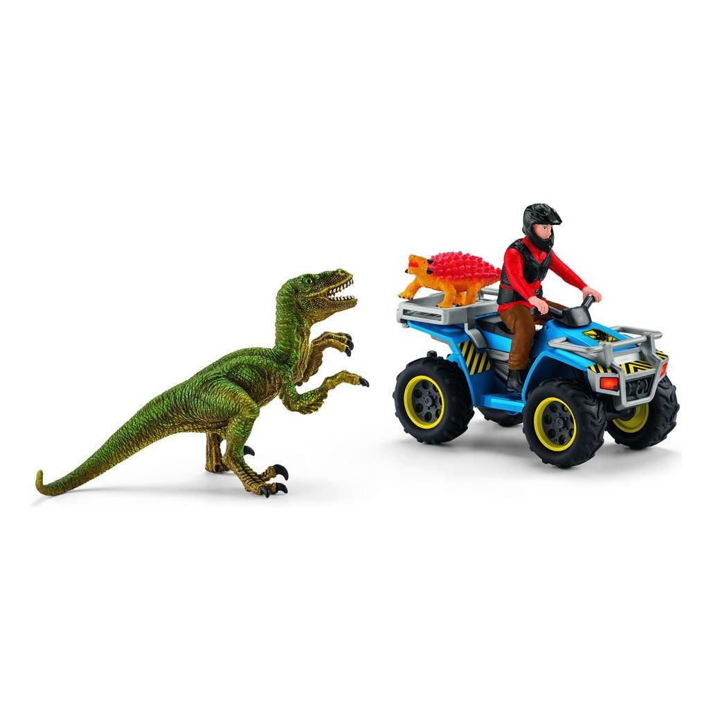Schleich Quad escape from Velociraptor