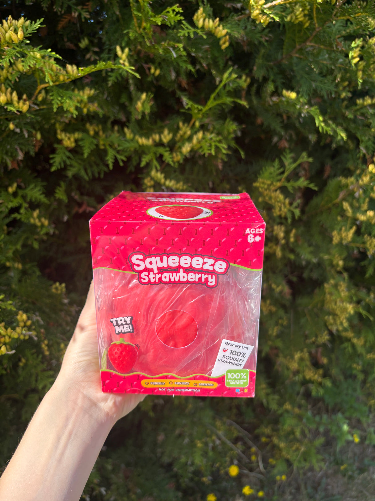 XXL Squishy jordbær