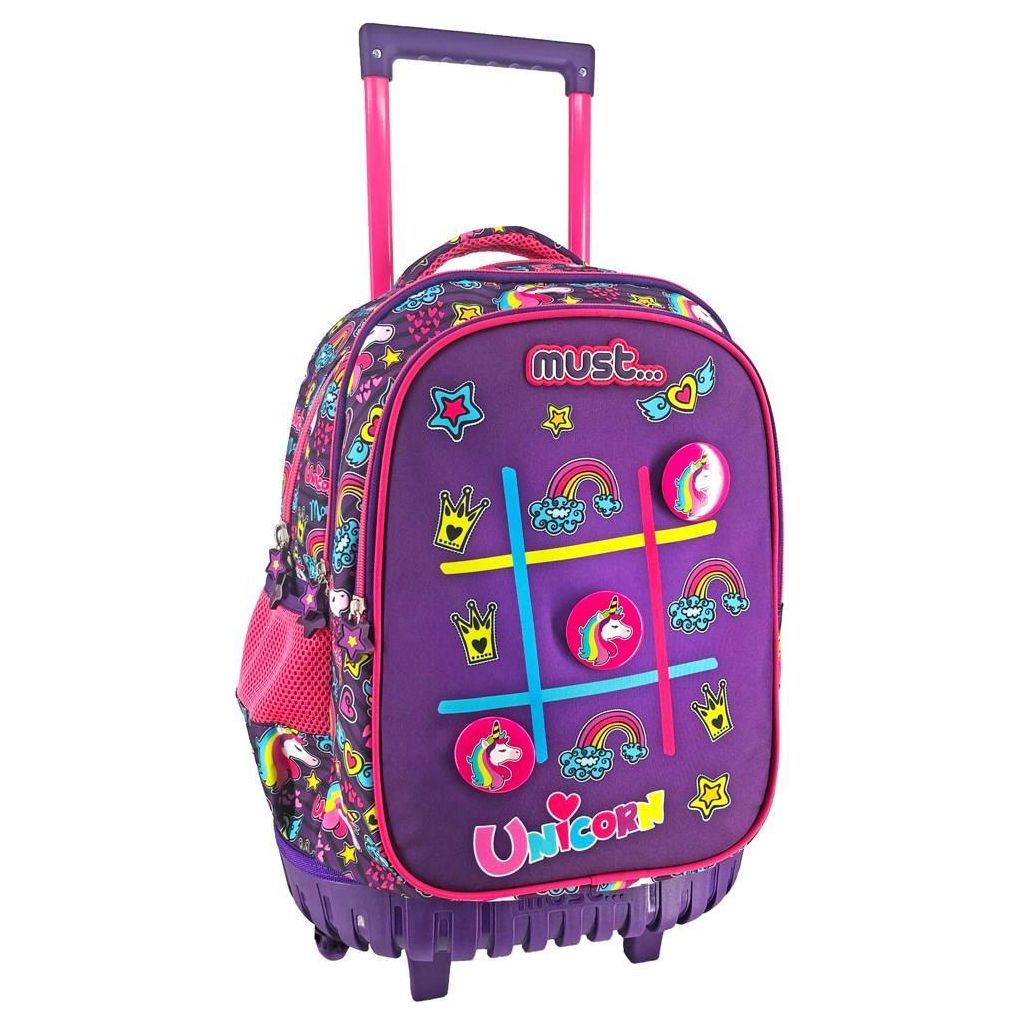 Trolley/Skoletaske - kryds & Bolle Unicorn