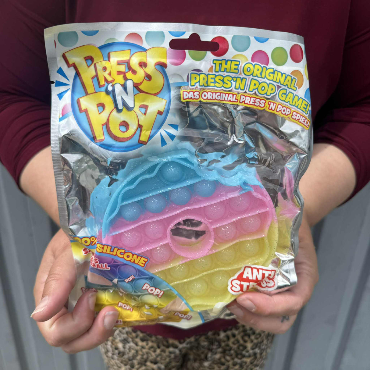 CRAZE XL Press´n Pop Pop-It Game Donut 18,5x24cm