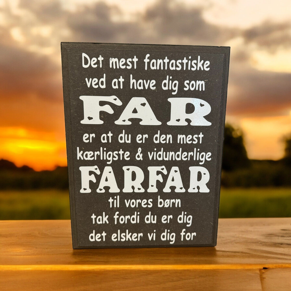 Far/farfar skilt 30x21 cm