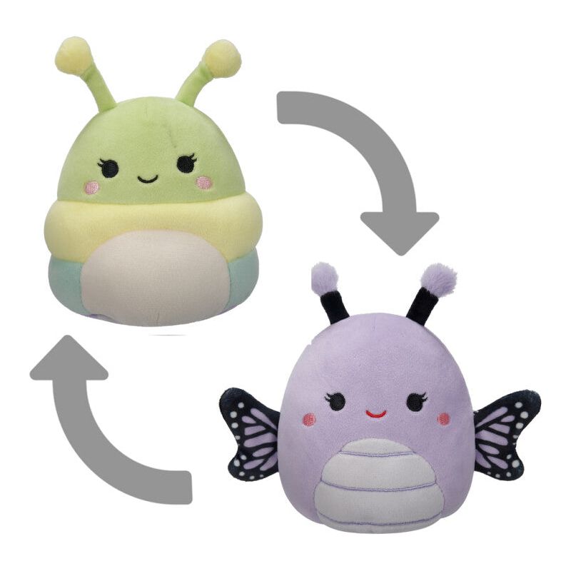 Squishmallows 13 cm Flip A Mallows - Rutabaga & Bibiana
