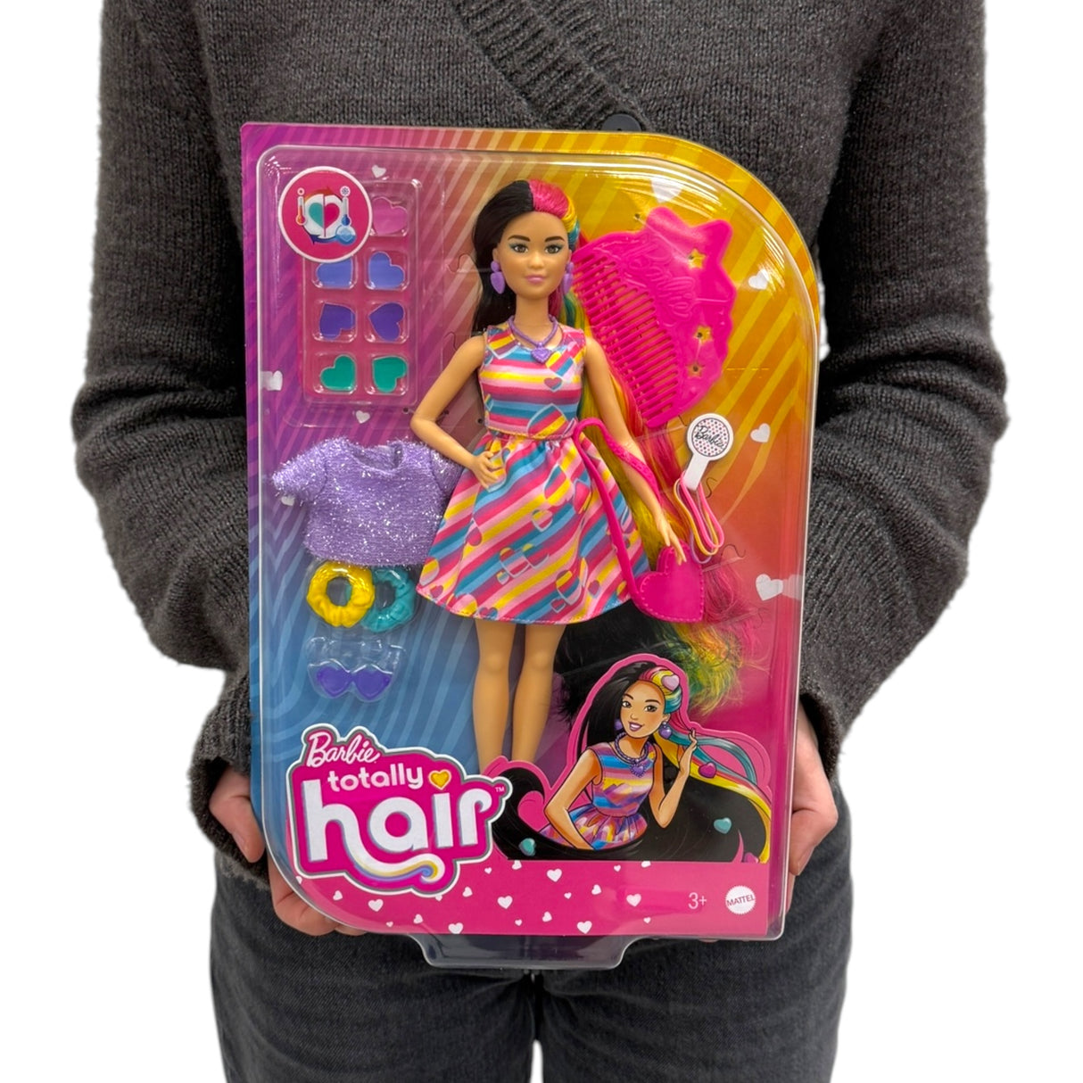 Barbie colour change Hair style dukke