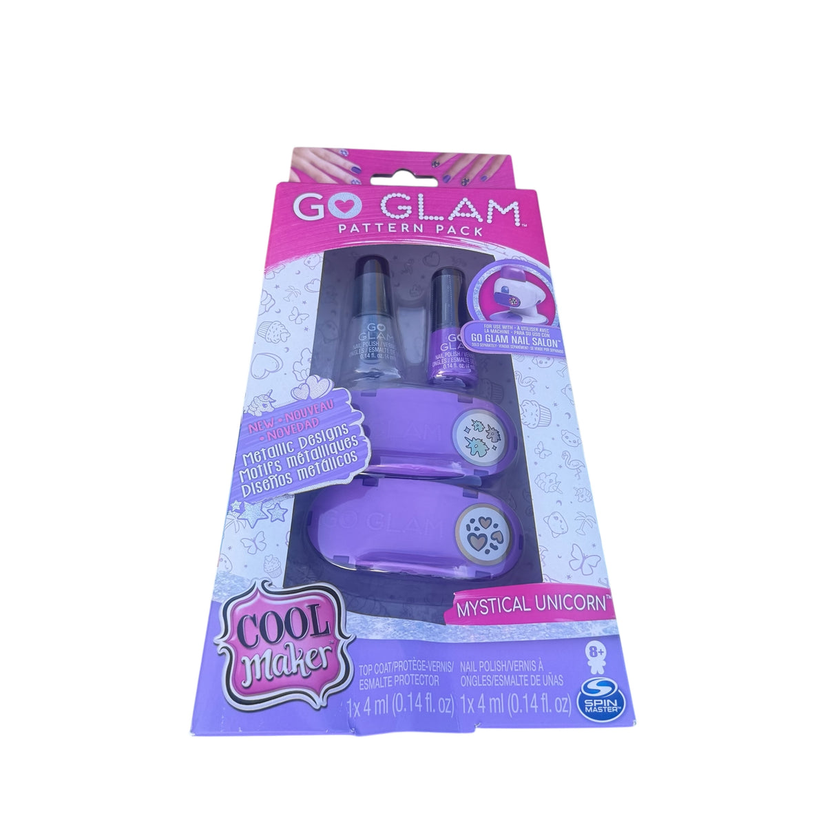 Go glam negle sæt incl neglelak (assorteret)8