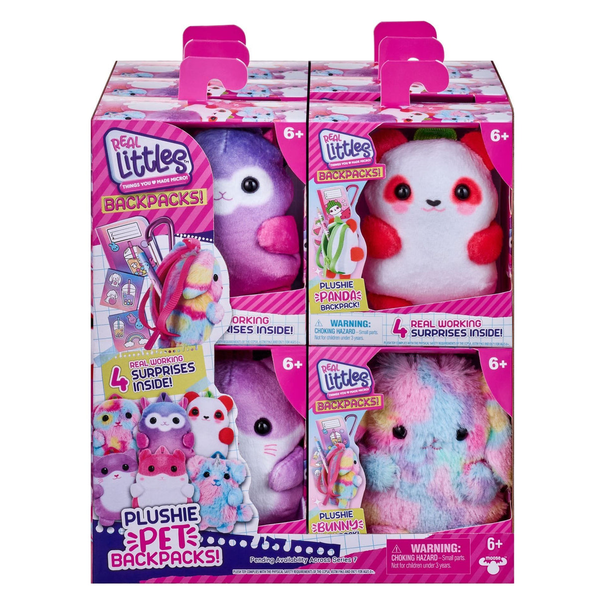 Real Littles Mini bamse rygsæk (Leveres assoteret)