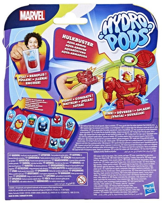Marvel Hydro Pods Hulkbuster 17,5x22cm