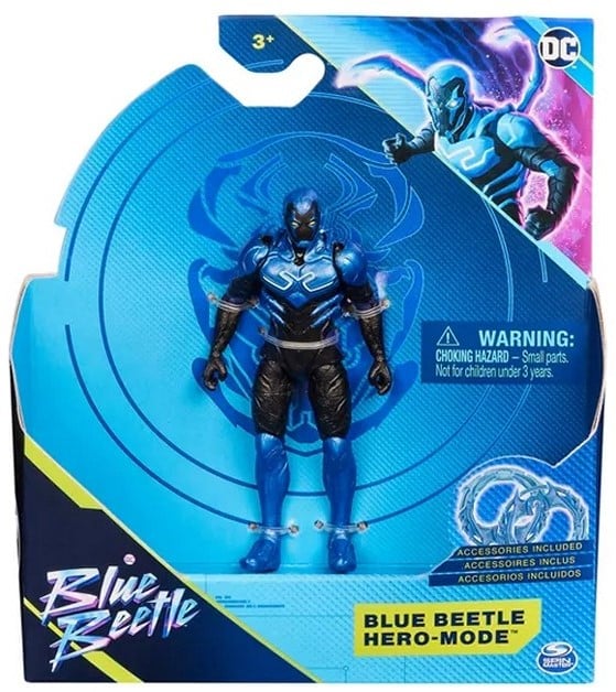 Blue Beetle actionfigur 14x16cm (Assorteret)