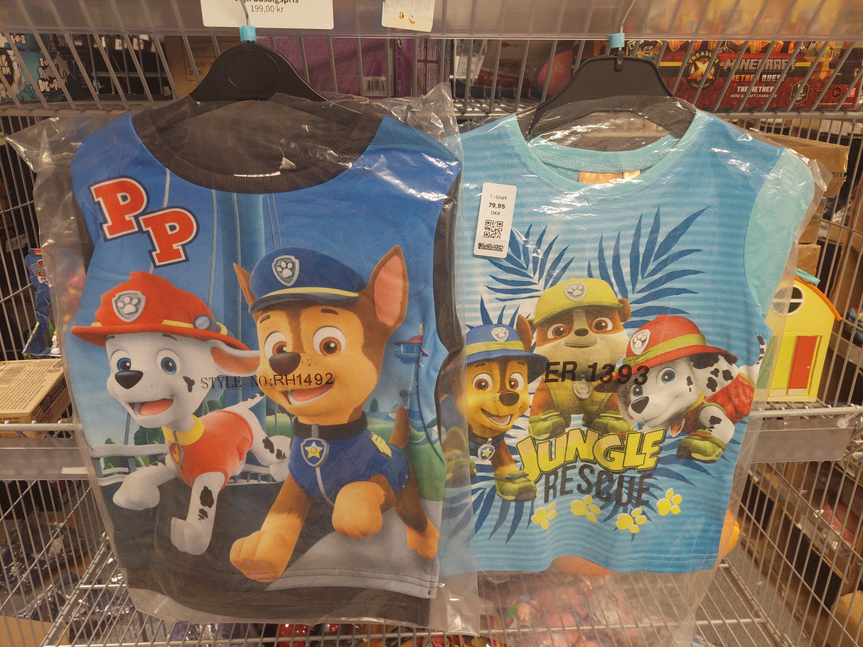Paw patrol tøj pakke str 6 år