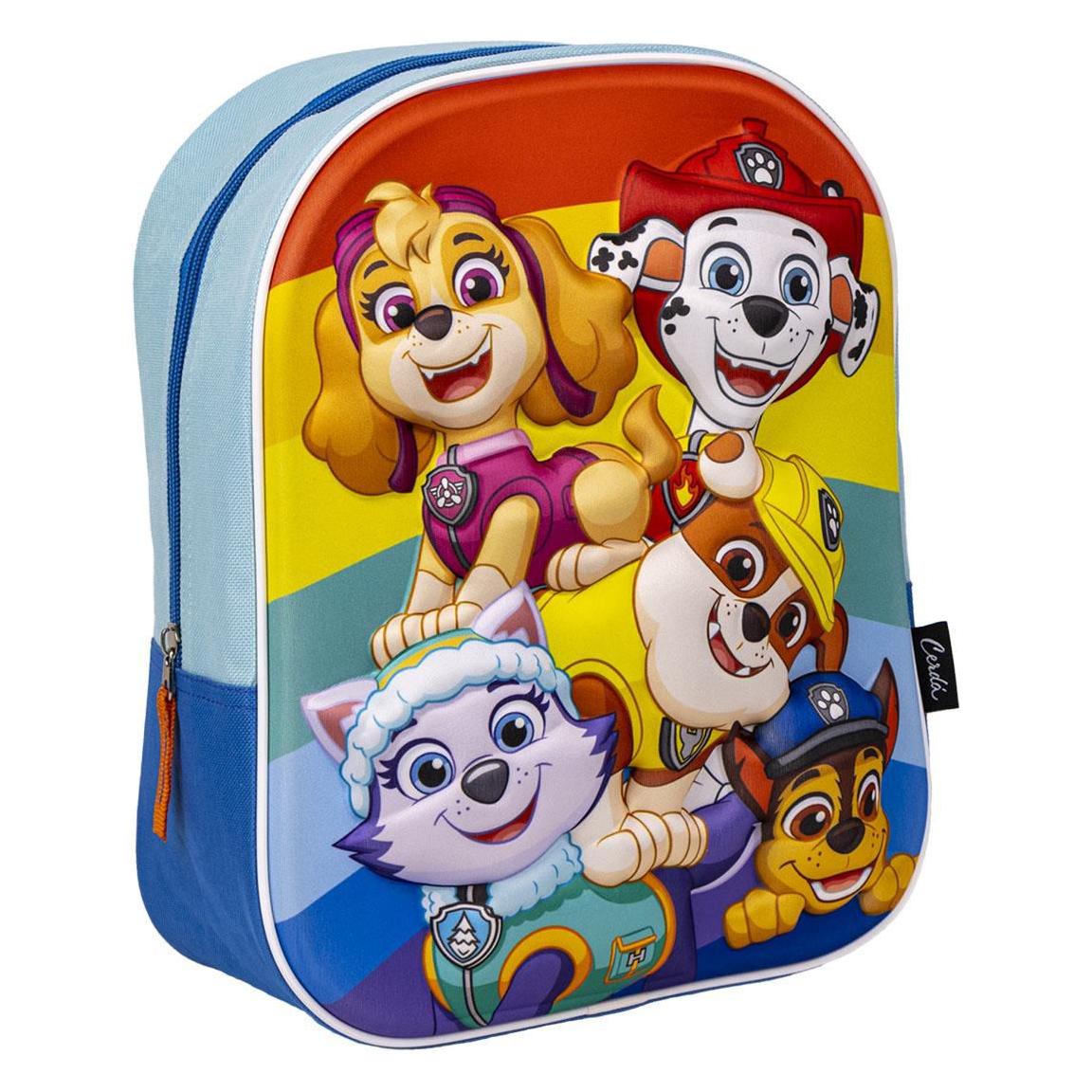 Paw Patrol 3D Rygsæk - Rainbow