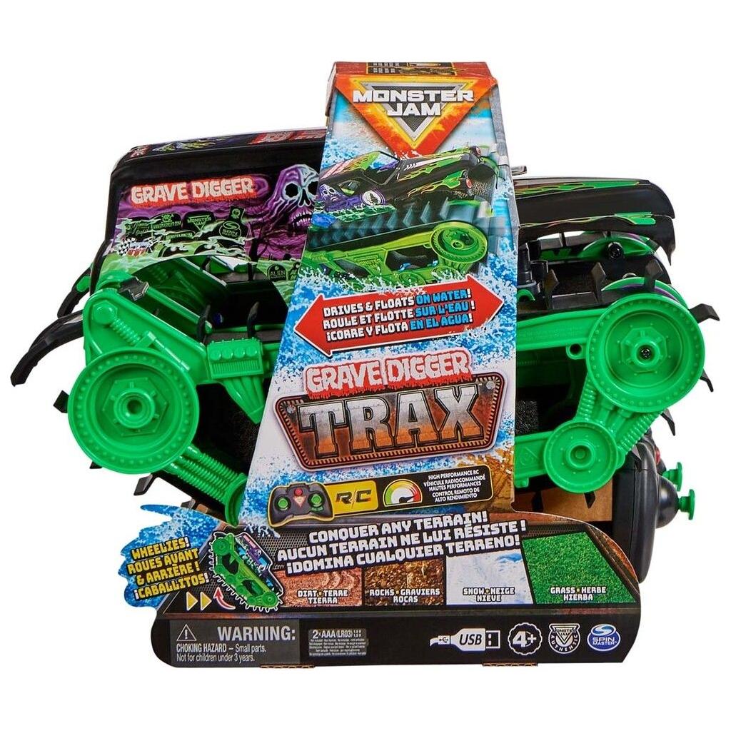 Monster Jam Grave Digger Trax Scale: 1:15
