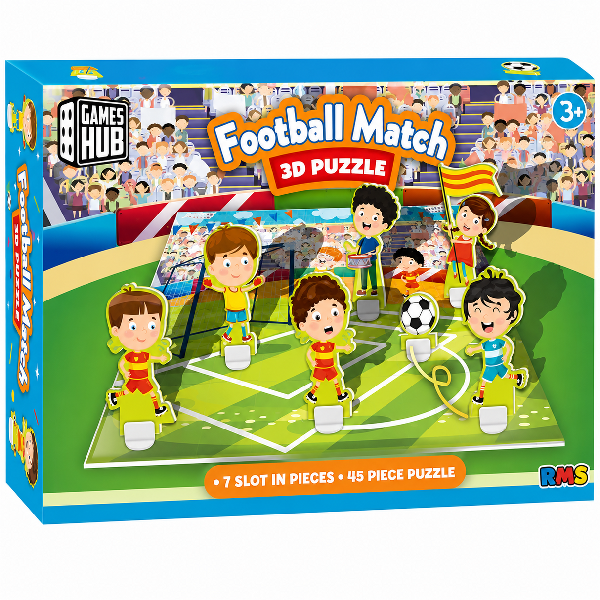 Fodbold 3D puslespil
