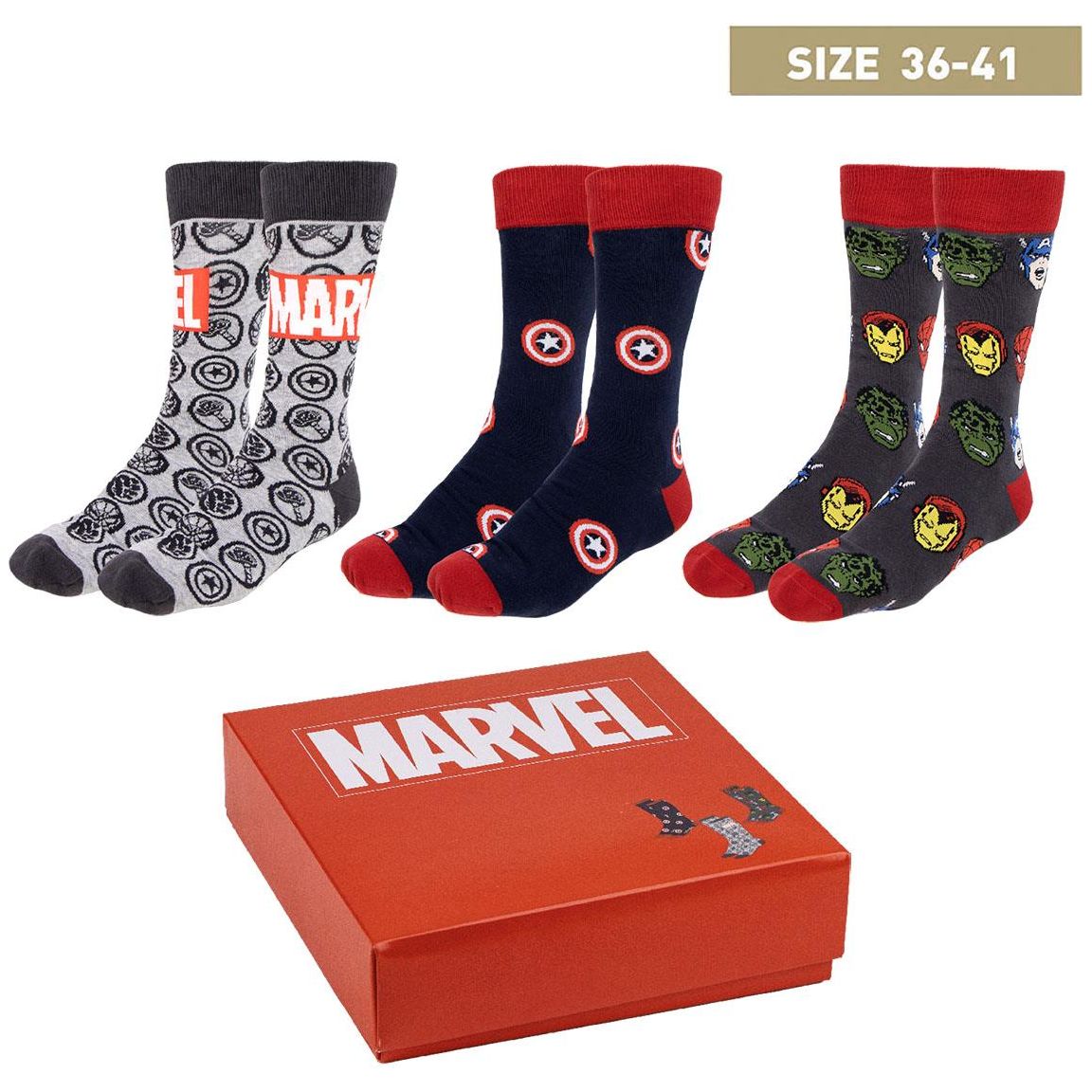 Marvel Strømper 3-pak