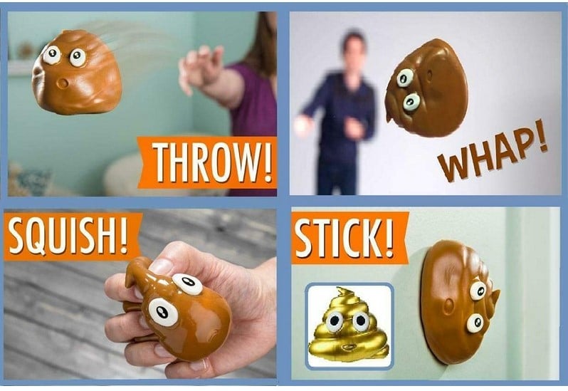 Stikballs - Golden Poo 12x16,5cm