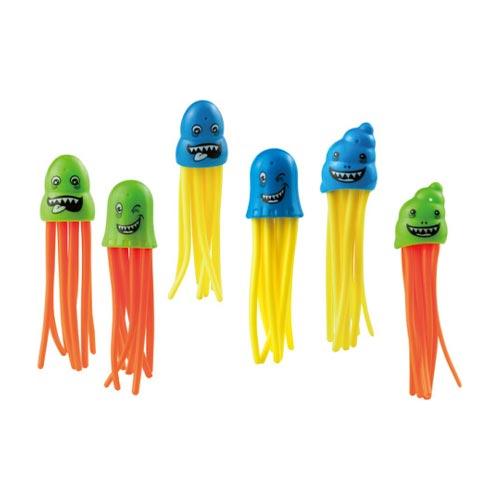 Happy Summer Dykkerlegetøj Blæksprutte 6-pak