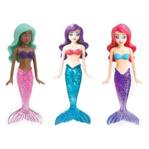 Happy Summer Dykkerlegetøj Funklende Havfruer 3-pak