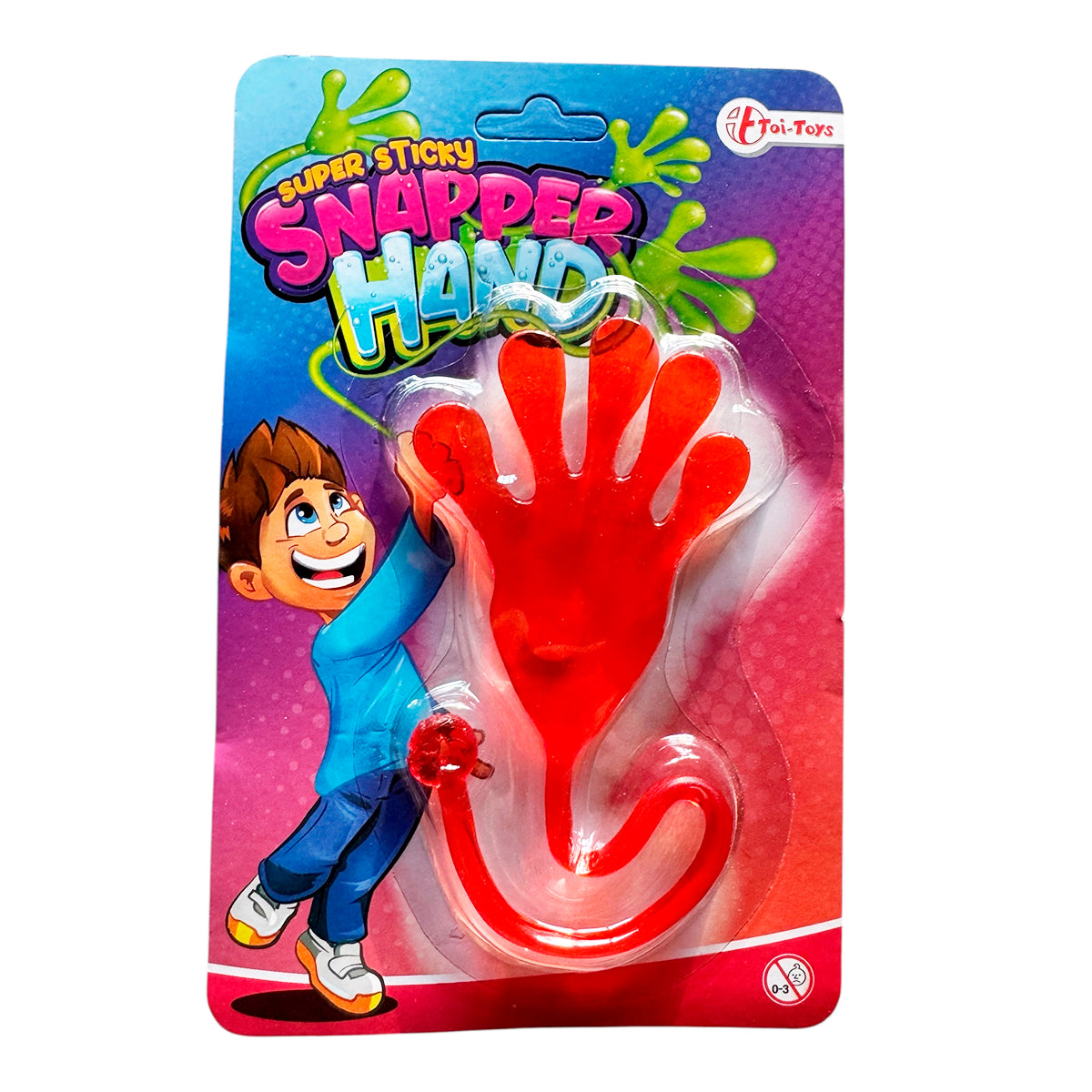 Sticky snapper hand (assorteret farve)