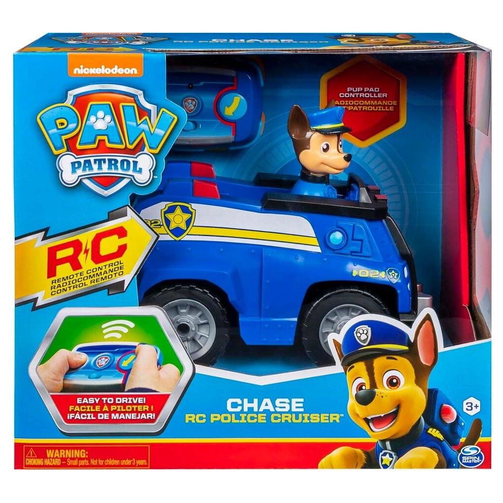 Paw Patrol Fjernstyret Politibil Eller Brandbil