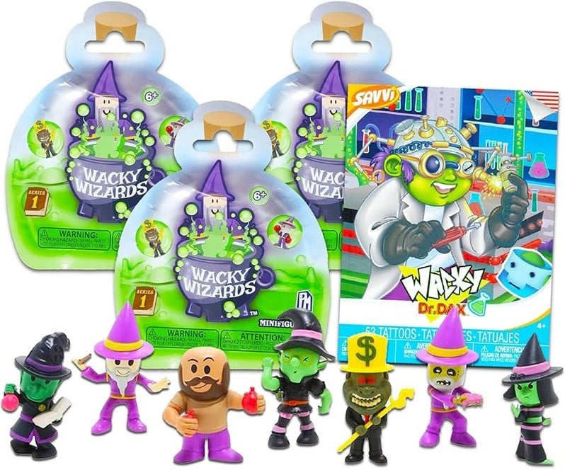 Wacky wizards surprise figur