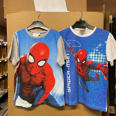 Spiderman t shirts i str 8 år