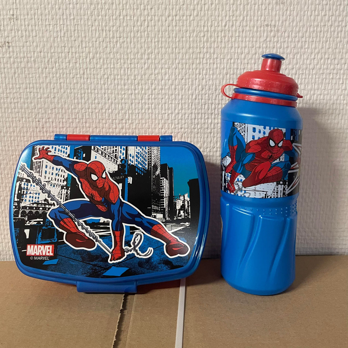 Spiderman madkasse/drikkedunk