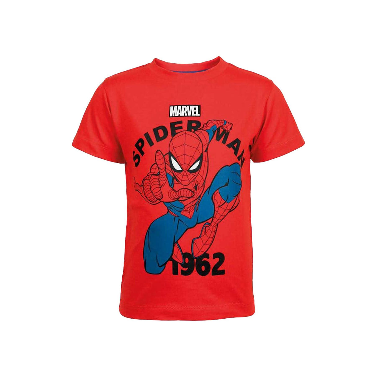 Spiderman t-shirt rød eller sort (2 - 8 år)