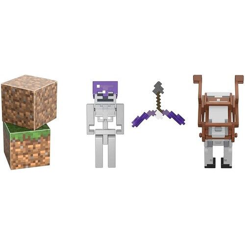 Minecraft Core figurer 2-pak Skeleton Horseman Battle