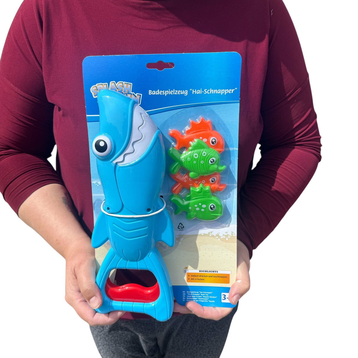 Splash N Fun - Haj Snapper incl 4 fisk