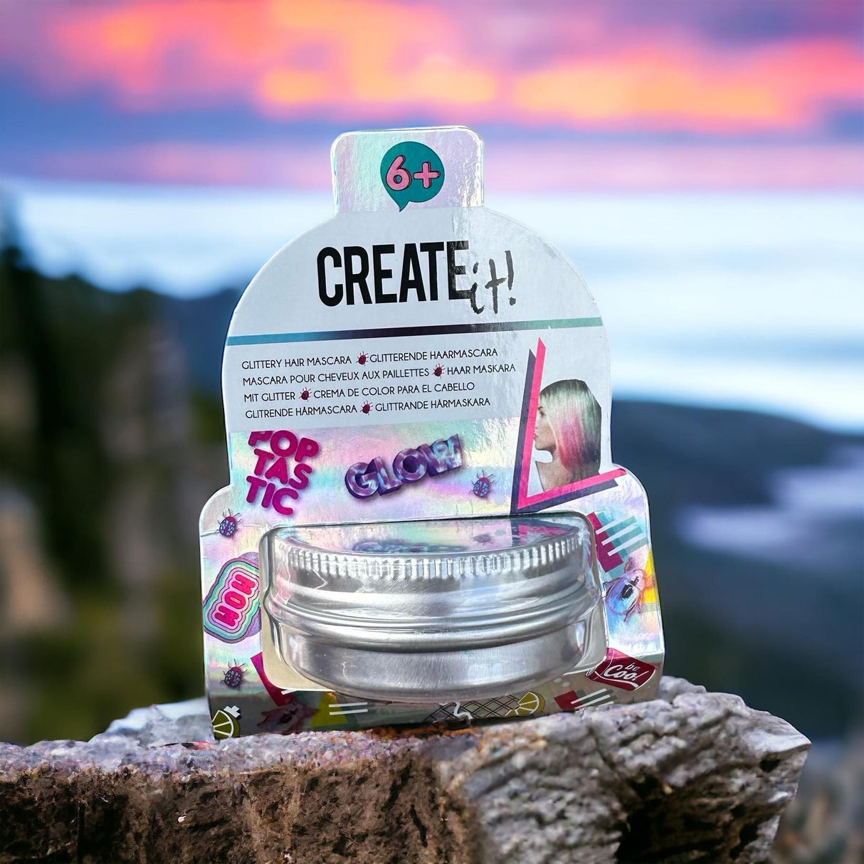 Create It! Hår Mascara Med Glitter