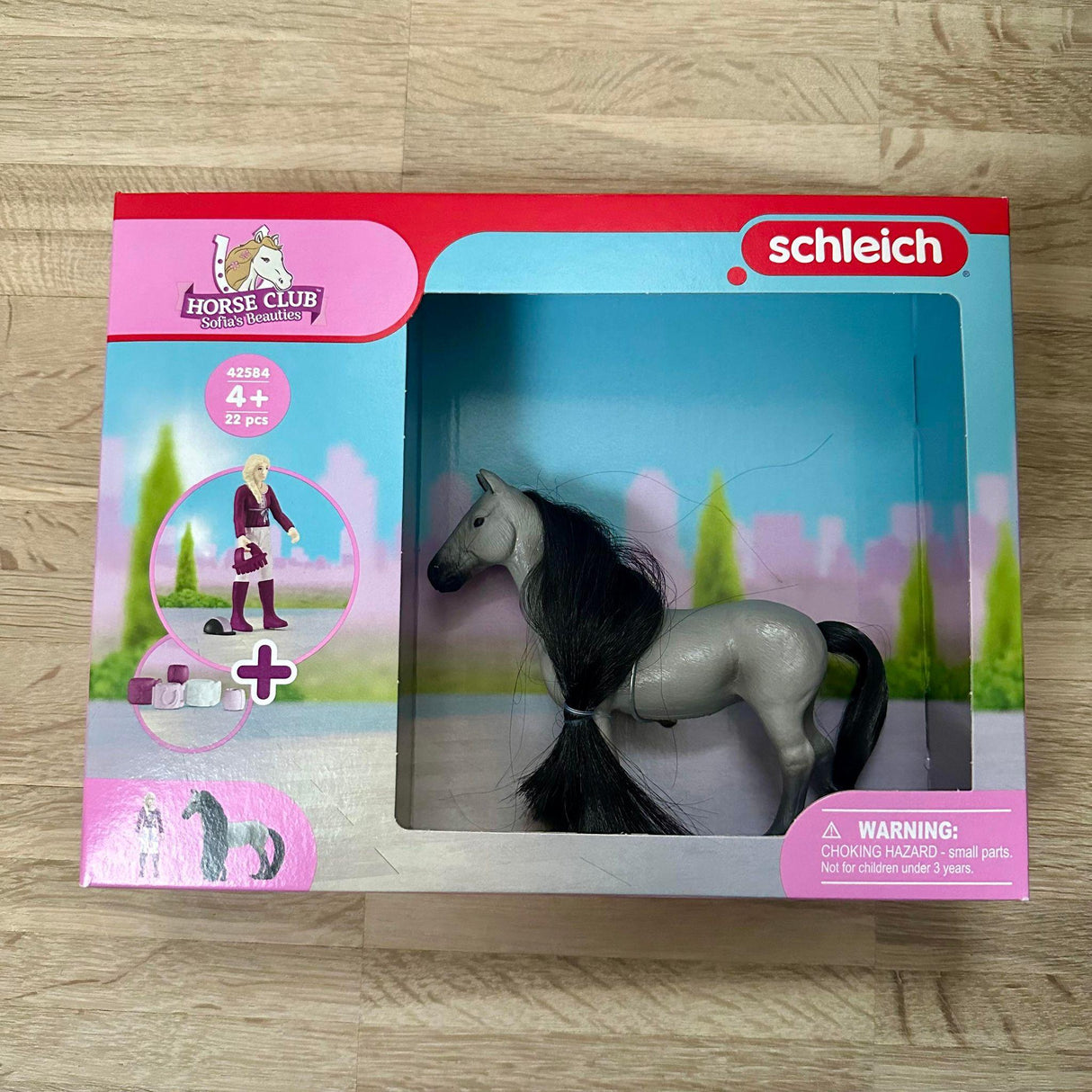 Schleich hest med rytter - Sofia og Dusty