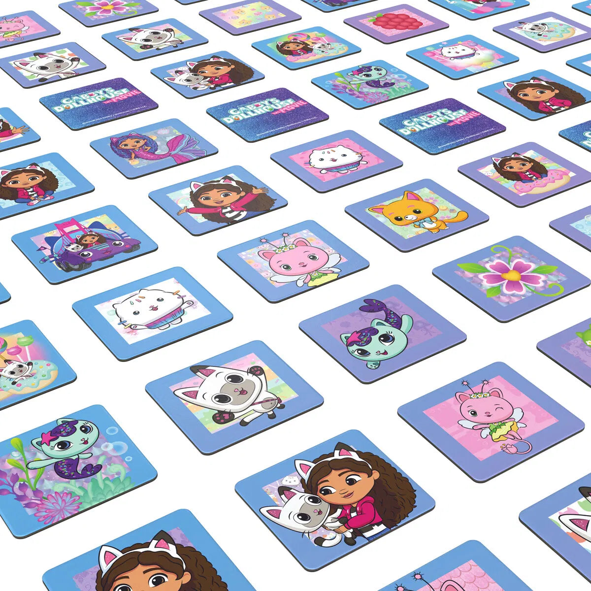 Gabbys dukkehus vendespil med 72 brikker