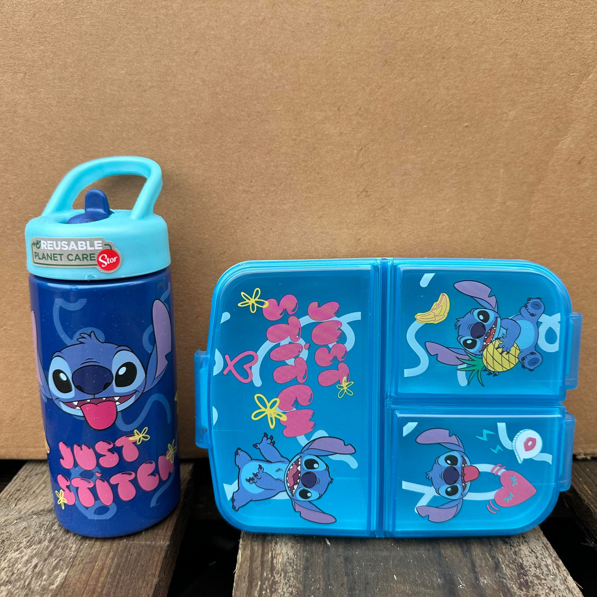 Lilo & Stitch premium startersæt madkasse/drikkedunk