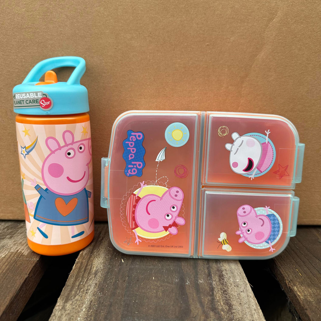 Gurli Gris Premium startersæt madkasse/drikkedunk