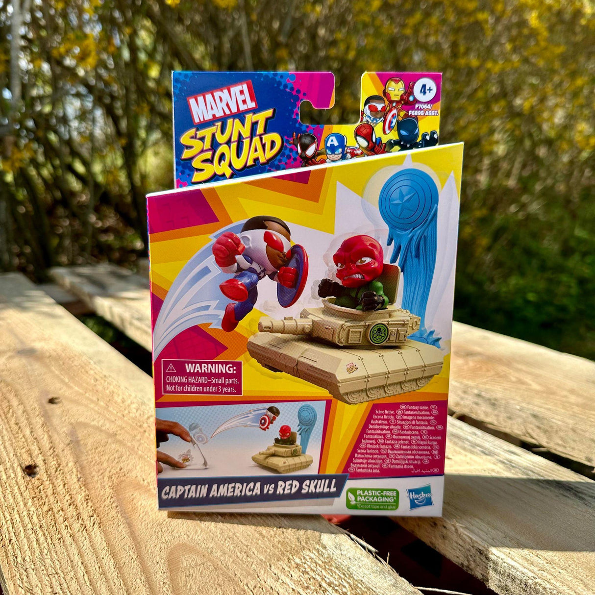 Marvel Stunt Squad - Spiderman, Captain America & Iron Man