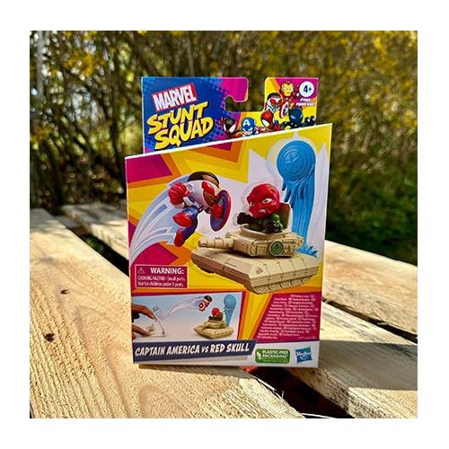 Marvel Stunt Squad - Spiderman, Captain America & Iron Man