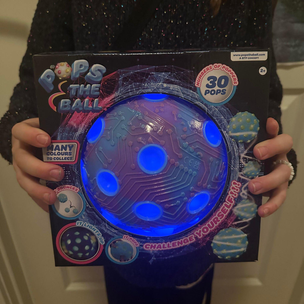 Pops The Ball