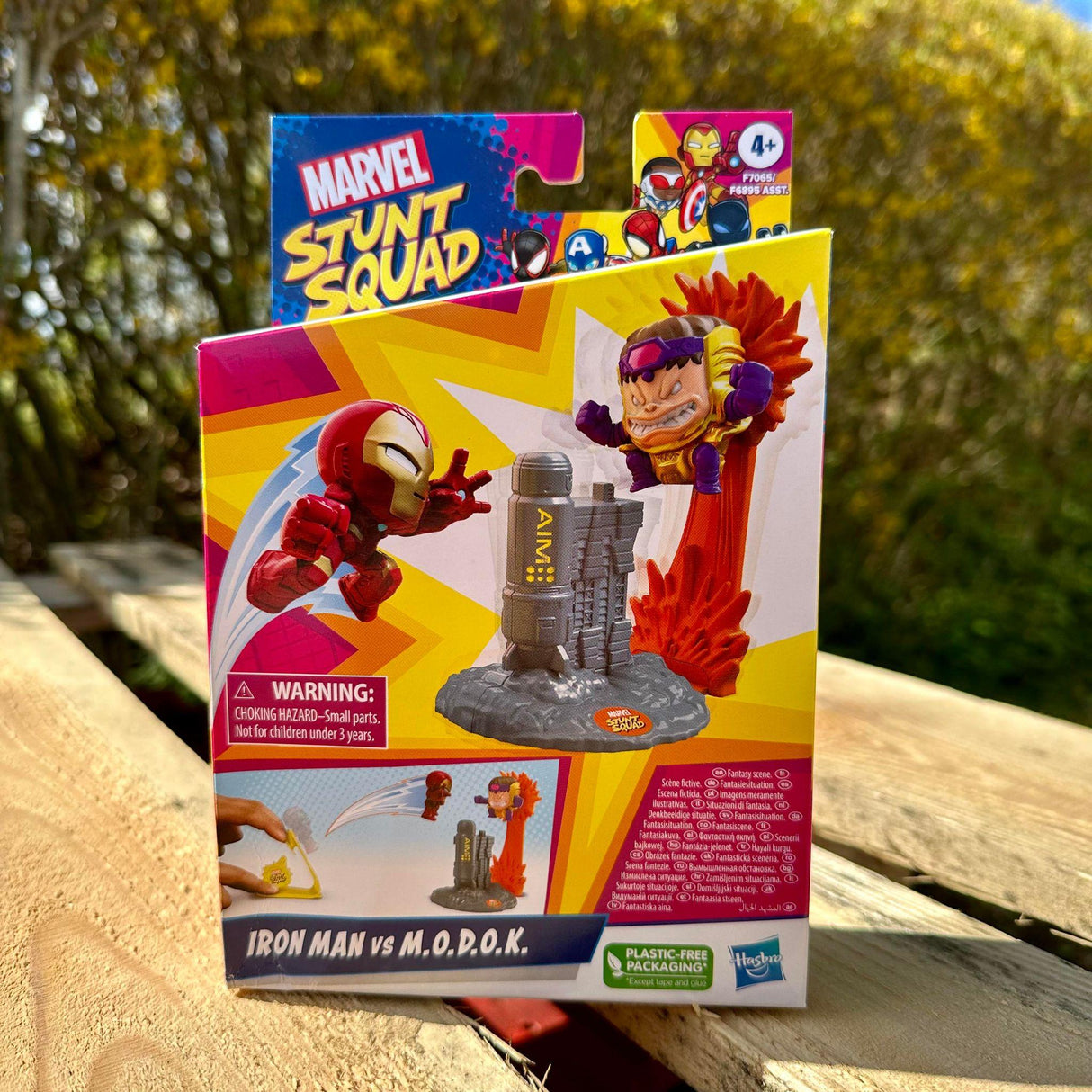 Marvel Stunt Squad - Spiderman, Captain America & Iron Man