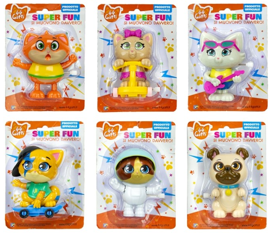 44 cat figur (assorteret model) 10x13 cm