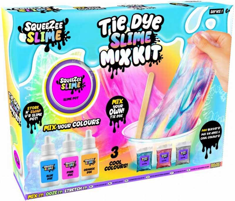 Tie Dye Slime Sæt