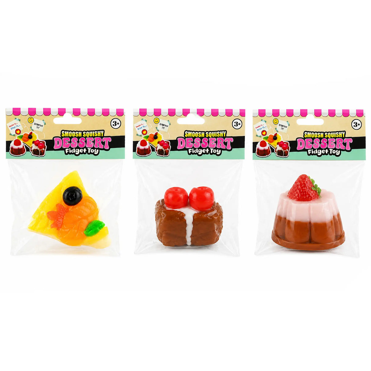 Smoosh Squishy taba cake 8 cm