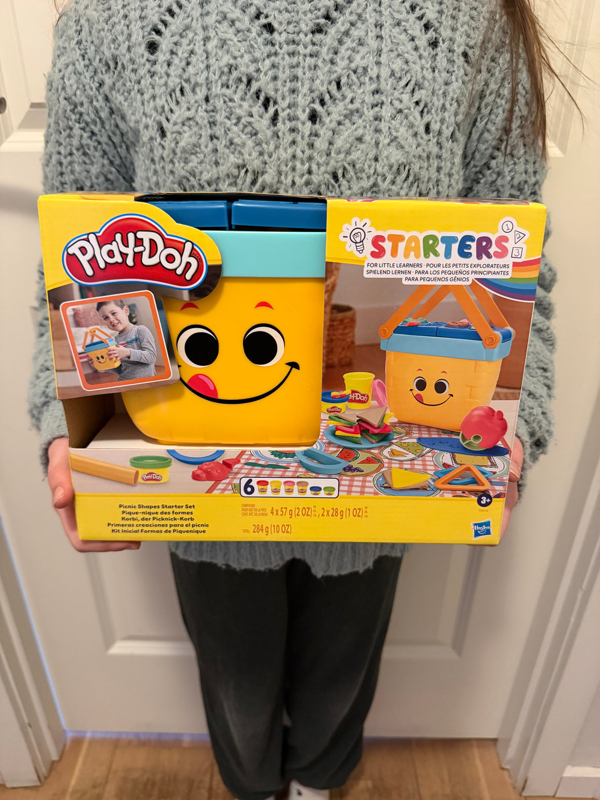 Play Doh picnic shape