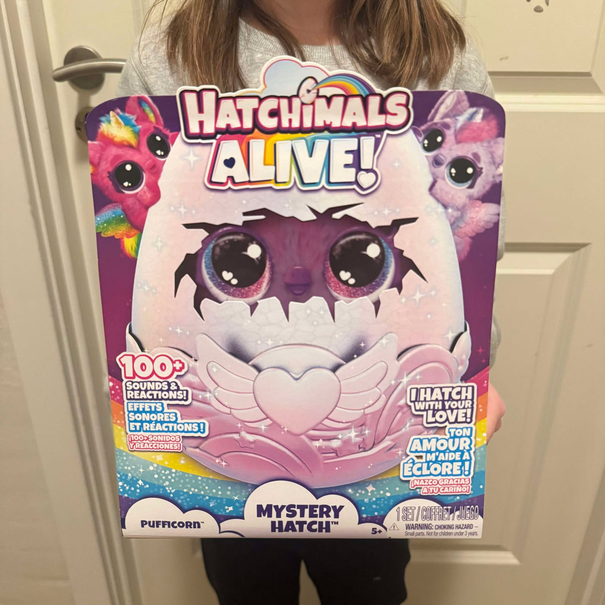 Hatchimals Alive Secret Hatch Pufficorn