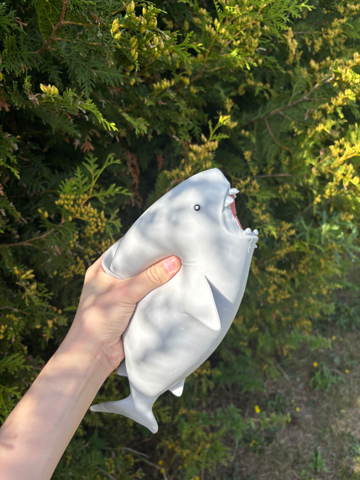XXL Squishy Haj (2 farver - leveres assorteret )