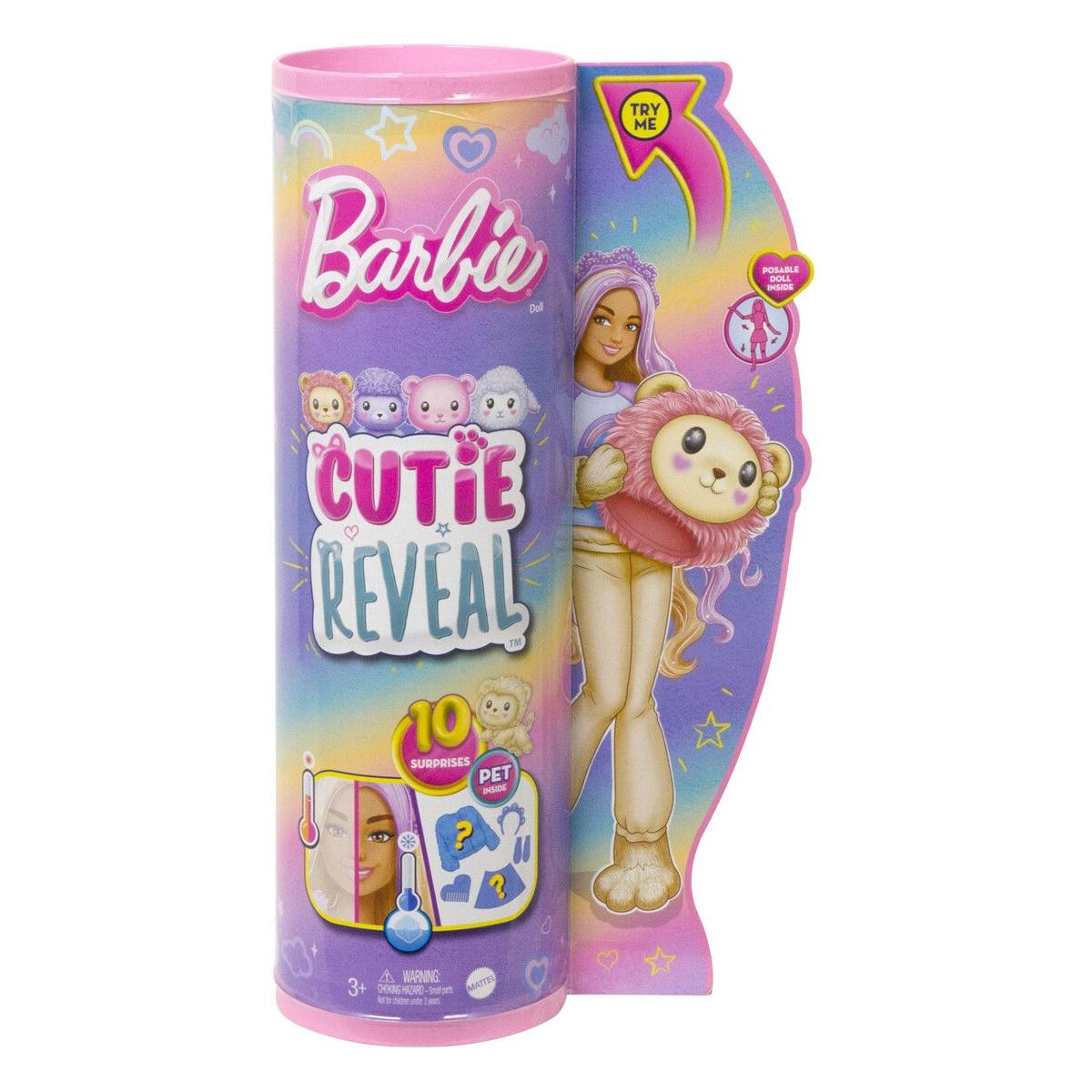 Barbie Cutie Reveal Løve kostume