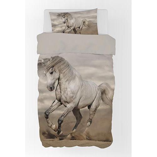 Heste Sengesæt Grå