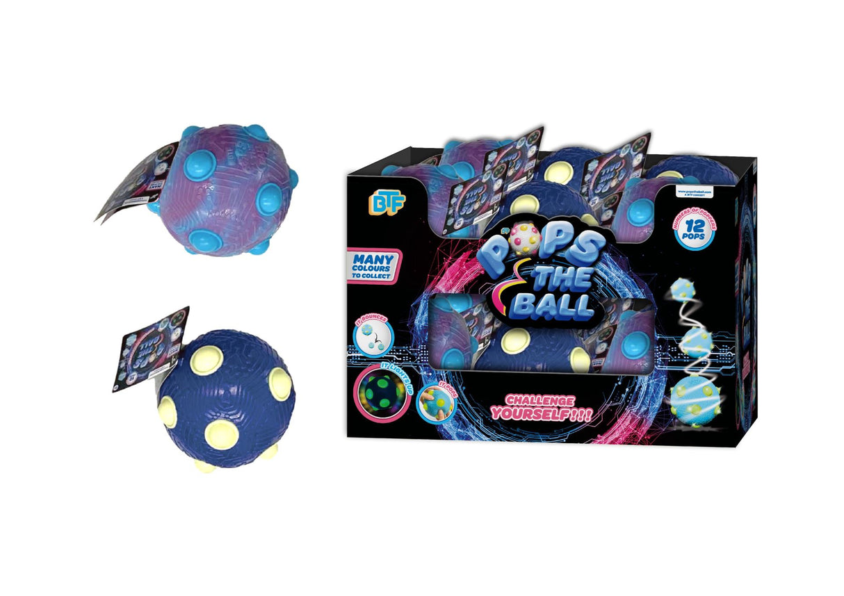 Pops the ball (Glow in the dark) 11 cm