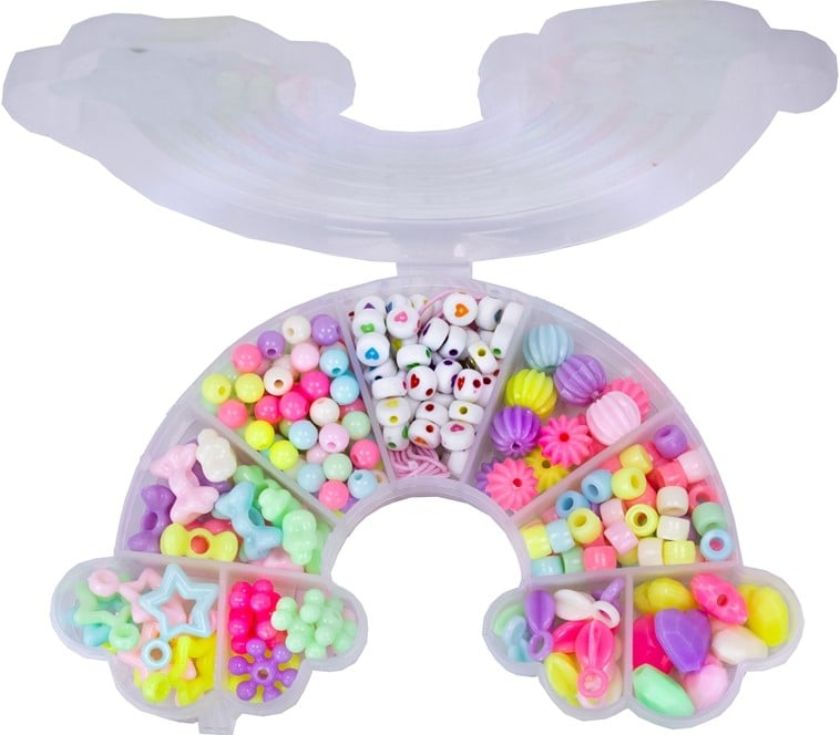 Diy rainbow perle sæt