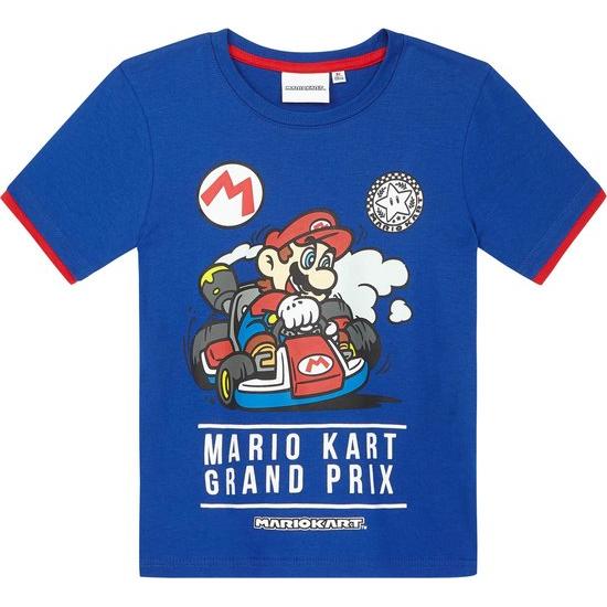 Super Mario T-shirt Blå - Mario Kart