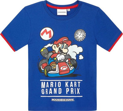 Super Mario T-shirt Blå - Mario Kart