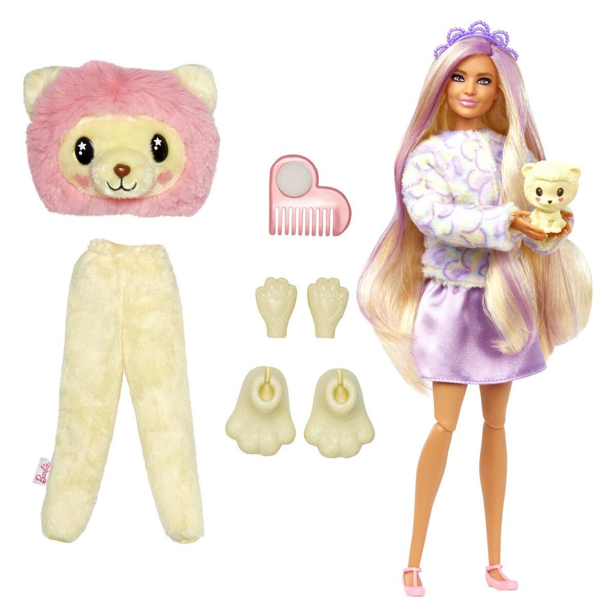 Barbie Cutie Reveal Løve kostume
